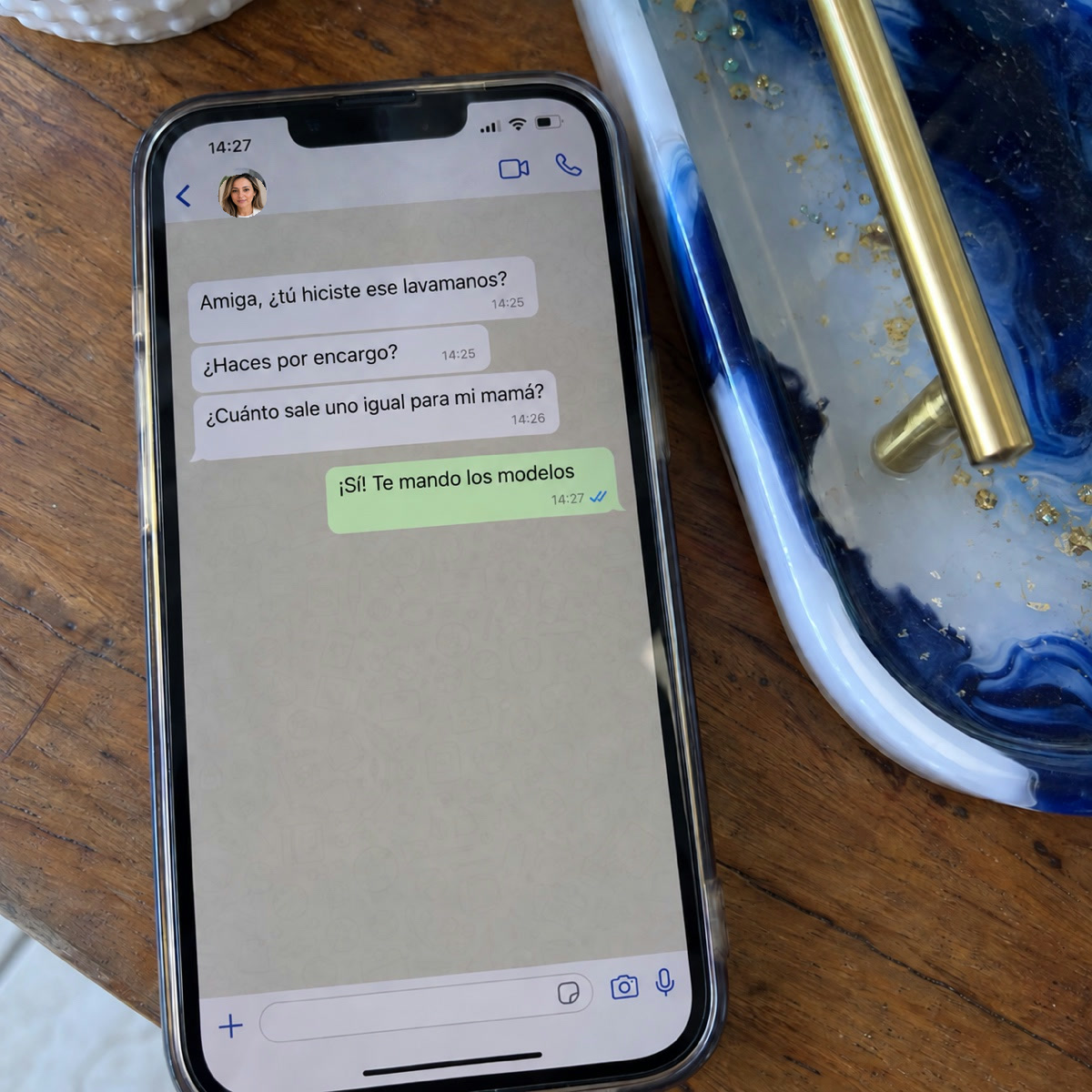 Bestellung kommt per WhatsApp