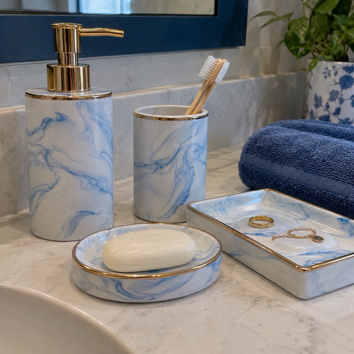 Badezimmer-Set